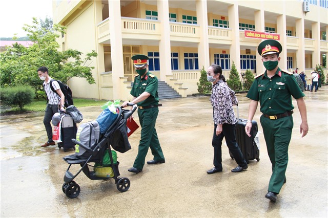 49 công dân hoàn thành cách ly tại Trung đoàn 244