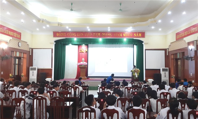 Tuyên truyền phòng chống ma túy, mại dâm tại Trường Cao đẳng Công nghiệp và Xây dựng