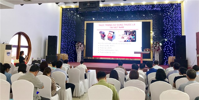 Tập huấn phòng, chống tác hại của thuốc lá, xây dựng môi trường không thuốc lá