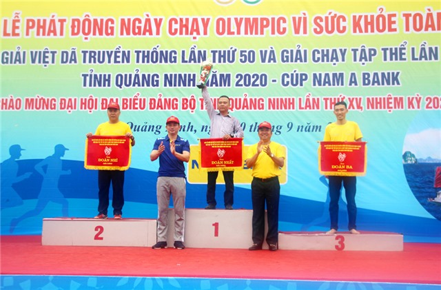 Phát động Ngày chạy Olympic vì sức khỏe toàn dân và tổ chức Giải việt dã, Giải chạy tập thể Cúp Nam Á Bank năm 2020