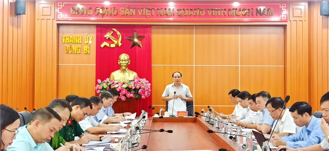 Hội nghị Ban Thường vụ Thành ủy