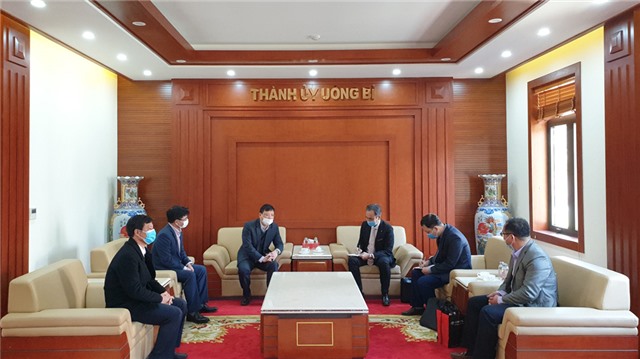 Lãnh đạo thành phố tiếp xã giao lãnh đạo Công ty Toyota Nankai Hải Phòng