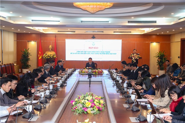 Việt Nam hoàn thành Đề án số hoá truyền hình