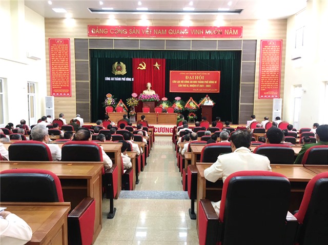 Đại hội Câu Lạc bộ Công an hưu TP Uông Bí lần thứ IX, nhiệm kì 2021-2023