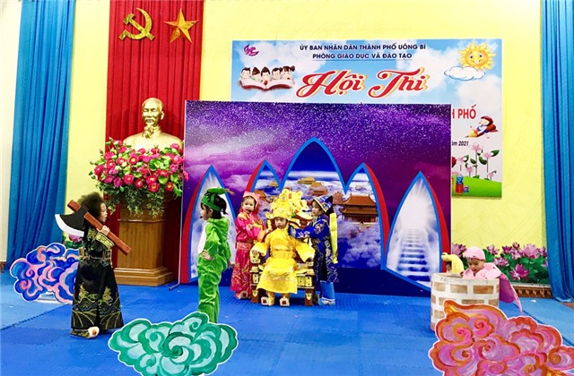 Hội thi: “Bé yêu thơ, truyện kể mầm non”