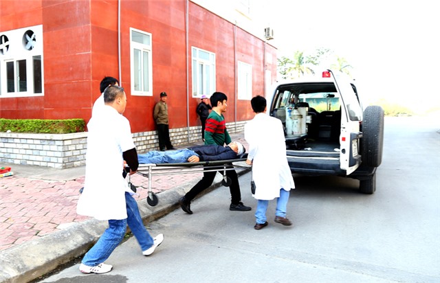 Thực tập phương án chữa cháy và cứu nạn cứu hộ tại Khu nhà ở công nhân - Công ty than Nam Mẫu năm 2020