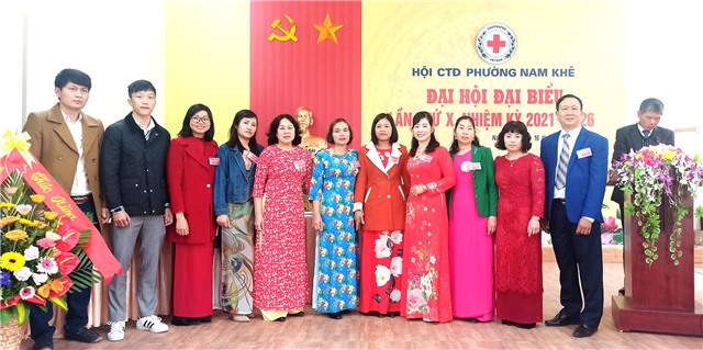 Đại hội Hội Chữ thập đỏ phường Nam Khê lần thứ X, nhiệm kỳ 2021-2026