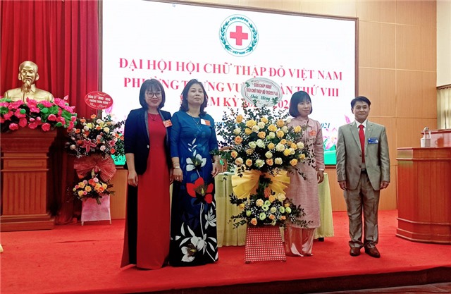 Đại hội Hội Chữ thập đỏ phường Trưng Vương khoá VIII, nhiệm kỳ 2021-2026