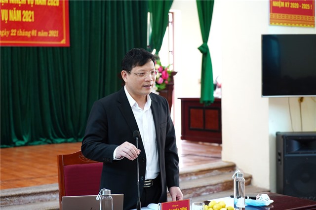 Thường trực Thành ủy làm việc với BCH Đảng bộ phường Bắc Sơn