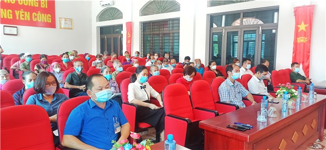 Xã Thượng Yên Công phát động "tuần lễ hưởng ứng học tập suốt đời"; tuyên truyền hưởng ứng ngày pháp luật Việt Nam 