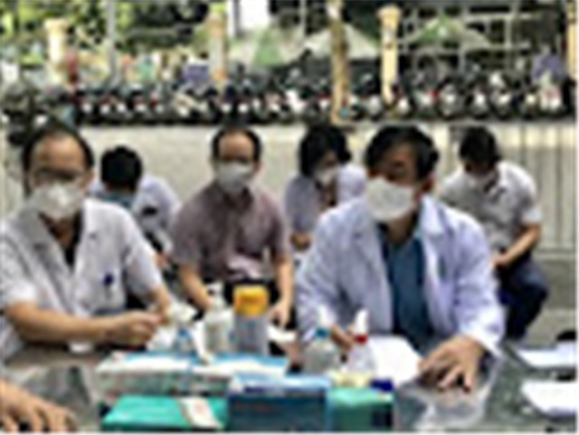 Xét nghiệm nhanh nhất để khẩn trương phân vùng xanh- đỏ, phục vụ chống dịch COVID-19 tại BV Việt Đức