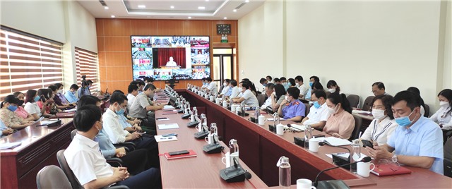 Hội nghị trực tuyến báo cáo viên Trung ương