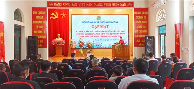 Hội Nông dân xã Thượng Yên Công kỷ niệm 91 năm ngày thành lập Hội Nông dân Việt Nam