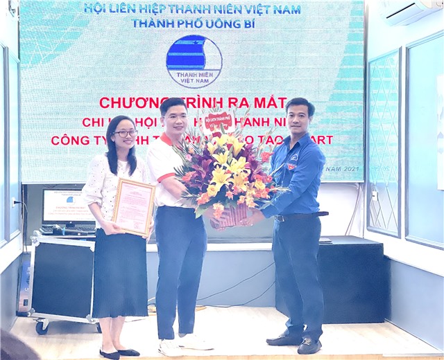 Ra mắt Chi hội Hội liên hiệp thanh niên Công ty TNHH MTV Tư vấn và đào tạo Sciart