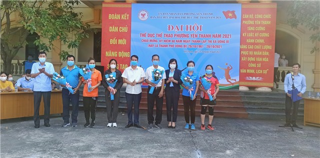 Đại hội Thể dục thể thao phường Yên Thanh năm 2021