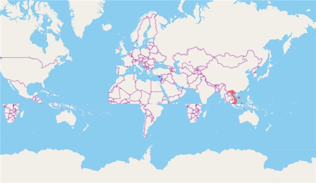Bản đồ cập nhật tình hình dịch bệnh Covid-19