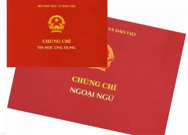 Chính thức bỏ yêu cầu bắt buộc về chứng chỉ ngoại ngữ, tin học 