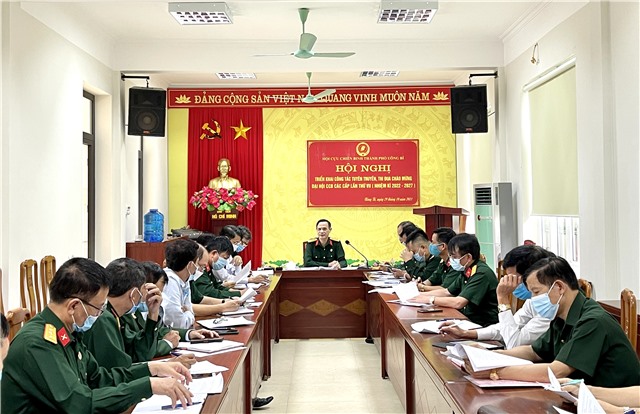 Triển khai kế hoạch tuyên truyền, thi đua chào mừng Đại hội Hội CCB các cấp 