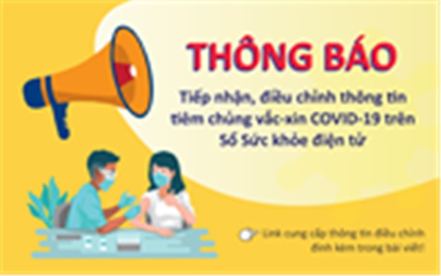 Bộ Y tế hướng dẫn cập nhật về giấy chứng nhận tiêm chủng