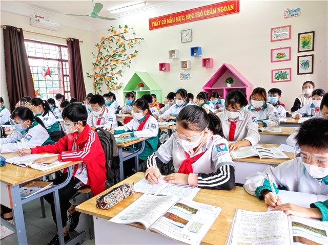 Trong 24h qua, TP Uông Bí chưa ghi nhận thêm ca F0 mới; học sinh các trường, lớp đảm bảo điều kiện an toàn đi học trở lại