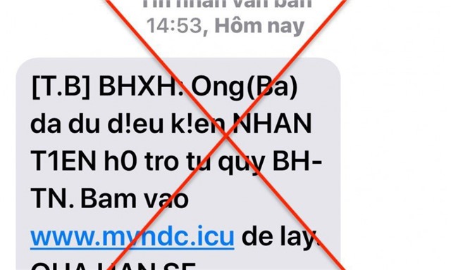Người dân mất tiền khi bấm vào link giả thông báo nhận tiền Quỹ Bảo hiểm thất nghiệp