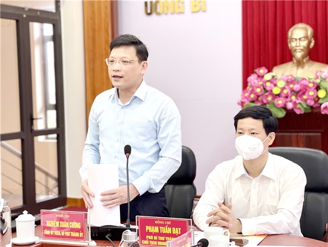 TP Uông Bí: Sơ kết đợt cao điểm phòng, chống dịch Covid - 19 từ ngày 4/11/2021 đến nay