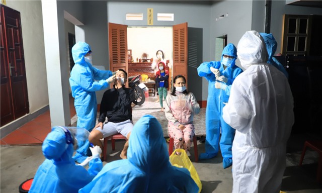 Nâng cấp độ dịch COVID-19 của xã Hồng Thái Tây (TX Đông Triều) lên cấp 3