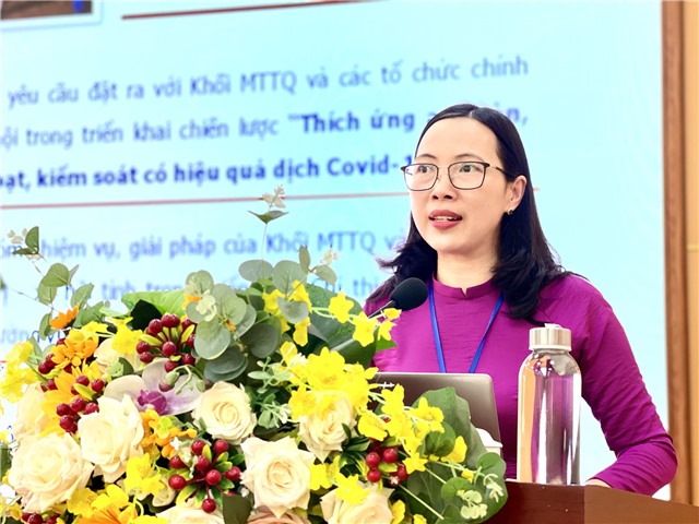 MTTQ phường Trưng Vương tuyên truyền triển khai Nghị quyết số 128/NQ-CP, Chỉ thị số 18-CT/TU