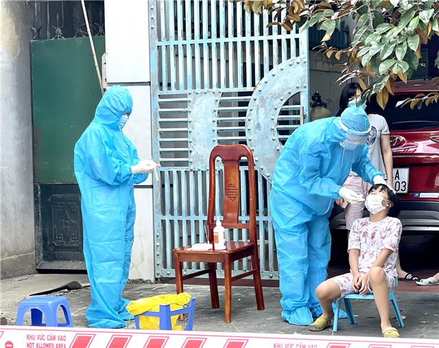 Phường Quang Trung khẩn trương truy vết ca mắc Covid-19