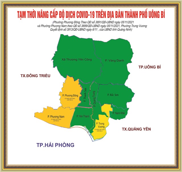 Phường Trưng Vương (TP Uông Bí) chuyển "vùng vàng"