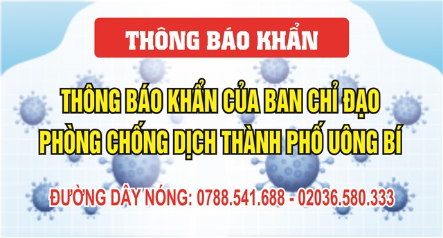 Đến 7 giờ ngày 09/11/2021, TP Uông Bí ghi nhận thêm 4 trường hợp dương tính với SARS-Cov-2, đã được cách ly, quản lý