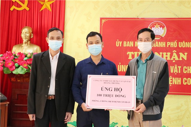 MTTQ thành phố tiếp nhận ủng hộ công tác phòng, chống dịch Covid-19