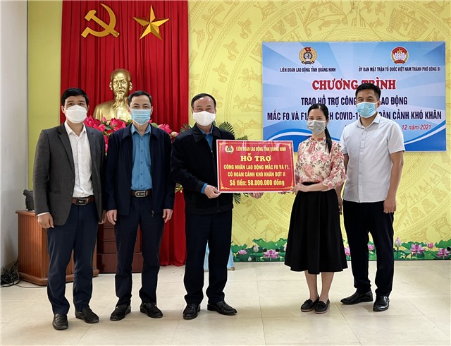 Công đoàn TP Uông Bí: Nỗ lực trong công tác phòng, chống dịch Covid-19