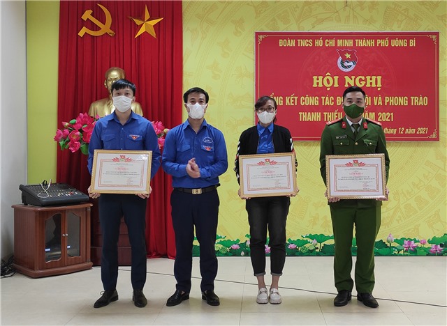 Thành Đoàn Uông Bí tổng kết công tác năm 2021