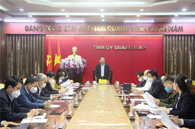 Giao ban Thường trực Tỉnh ủy