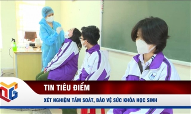 Xét nghiệm tầm soát, bảo vệ sức khỏe học sinh