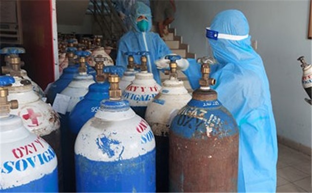 Tăng cường sản xuất, cung ứng oxy y tế phục vụ phòng, chống dịch COVID-19