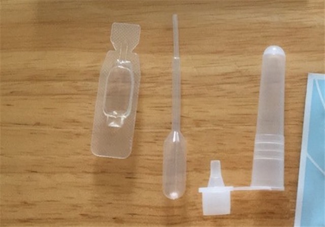 Tràn lan kit xét nghiệm nước bọt không phép 