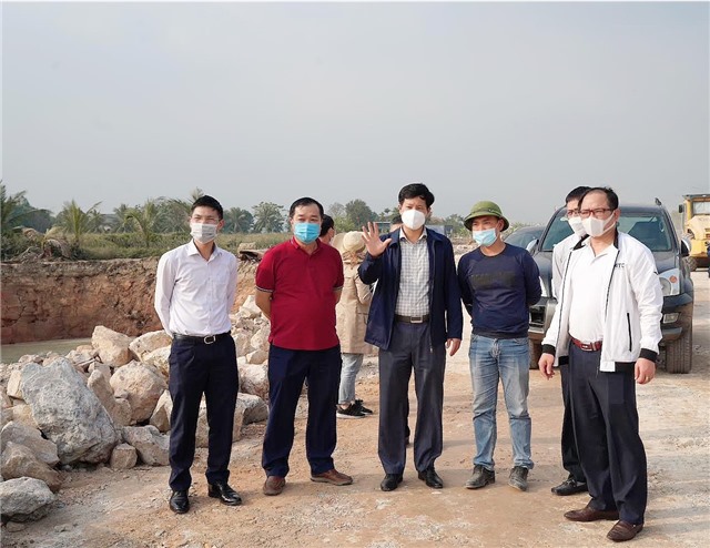 Đồng chí Phạm Tuấn Đạt - Phó Bí thư Thành ủy, Chủ tịch UBND Thành phố: Kiểm tra tiến độ dự án đường Trần Phú và Trần Hưng Đạo kéo dài giai đoạn 2