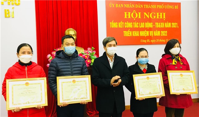 Tổng kết công tác Lao động - Thương binh và Xã hội năm 2021, triển khai phương hướng, nhiệm vụ năm 2022