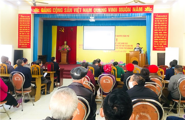 Tuyên truyền, phổ biến, tư vấn pháp luật và công tác GPMB dự án đường Ven sông