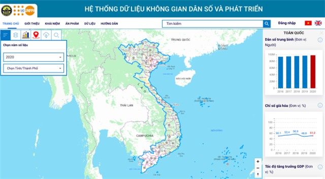 Chính thức đưa dữ liệu điều tra dân số lên không gian mạng