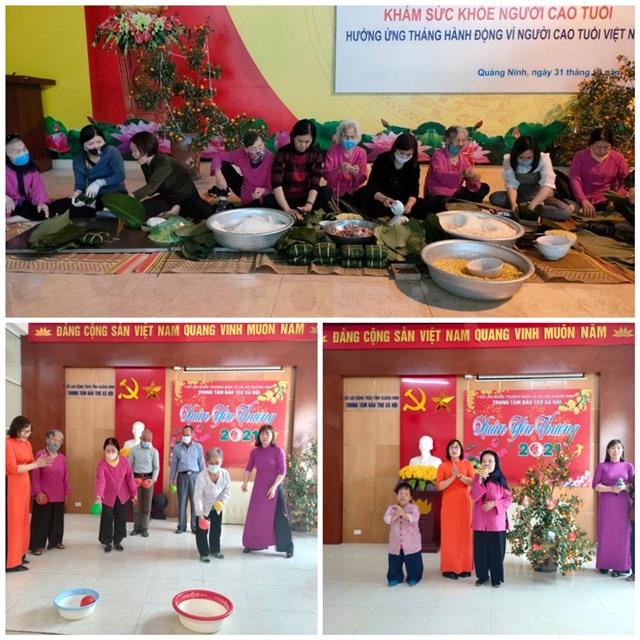 Vui sống ở Trung tâm Bảo trợ xã hội tỉnh