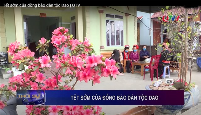 Tết sớm của đồng bào dân tộc Dao
