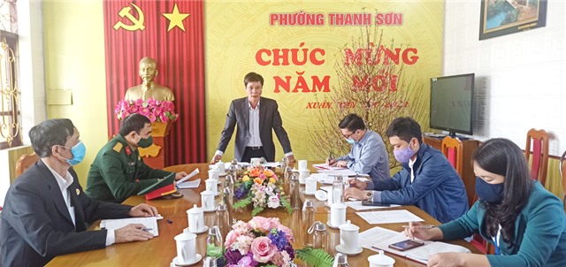 Hội đồng nghĩa vụ quân sự thành phố nghe báo cáo công tác tuyển quân năm 2021