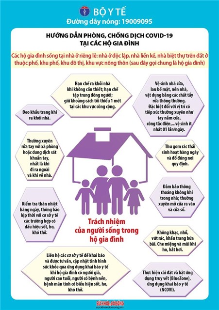 [Sổ tay] Phòng chống dịch COVID-19 tại hộ gia đình