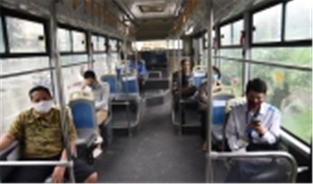 Phòng, chống dịch COVI-19 trên các phương tiện giao thông công cộng