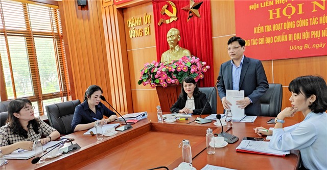 Đoàn công tác Hội LHPN tỉnh làm việc với Hội LHPN thành phố