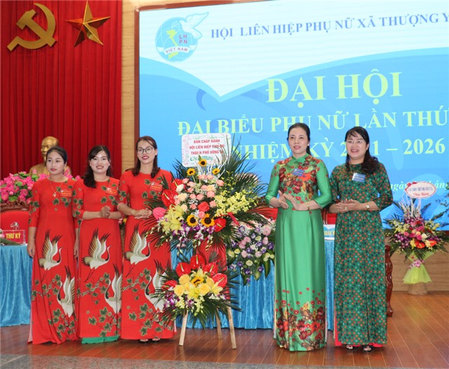 Đại hội đại biểu Hội LHPN xã Thượng Yên Công lần thứ XVII, nhiệm kỳ 2021-2026