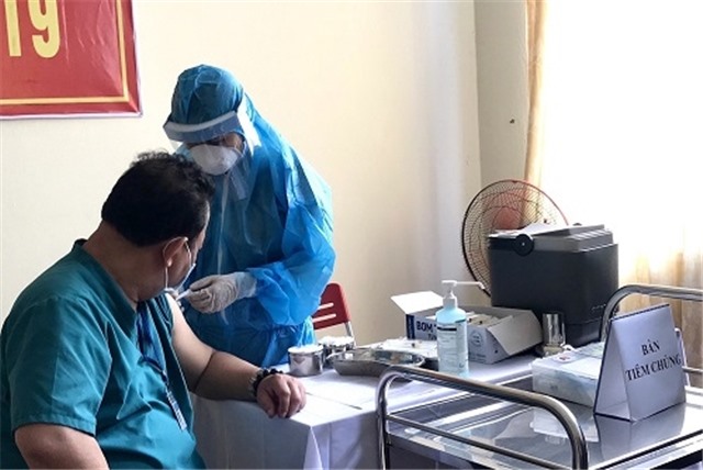 Sáng 29/3, không ghi nhận ca mắc COVID-19, hơn 45.000 người đã tiêm vắc xin